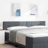 Tête de lit Gris foncé 200 cm Velours 632518632518