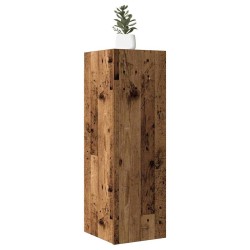Meuble mural vieux bois 30,5x30x90 cm bois d'ingénierie 632520632520
