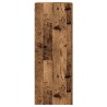 Meuble mural vieux bois 30,5x30x90 cm bois d'ingénierie 632520632520