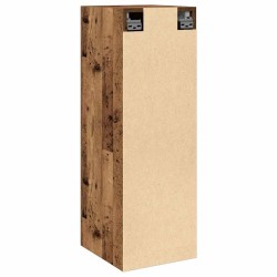 Meuble mural vieux bois 30,5x30x90 cm bois d'ingénierie 632520632520