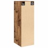 Meuble mural vieux bois 30,5x30x90 cm bois d'ingénierie 632520632520