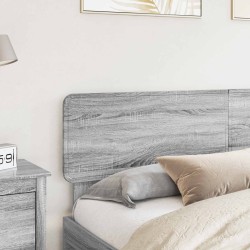 Tête de lit Gris Sonoma Bois d'ingénierie 632523632523