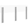 Tête de lit Gris Sonoma Bois d'ingénierie 632523632523