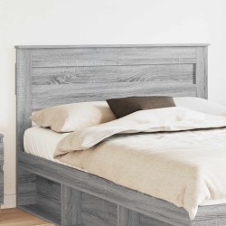 Tête de lit Gris Sonoma Bois d'ingénierie 632524632524
