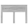 Tête de lit Gris Sonoma Bois d'ingénierie 632524632524