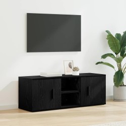 Meuble TV Chêne noir 100 x 31,5 x 35 cm Bois d'ingénierie 632525632525