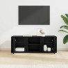 Meuble TV Chêne noir 100 x 31,5 x 35 cm Bois d'ingénierie 632525632525
