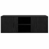 Meuble TV Chêne noir 100 x 31,5 x 35 cm Bois d'ingénierie 632525632525