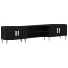 Meuble TV Chêne noir 180 x 31,5 x 40 cm Bois d'ingénierie 632526632526