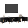 Meuble TV Chêne noir 180 x 31,5 x 40 cm Bois d'ingénierie 632526632526