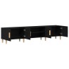 Meuble TV Chêne noir 180 x 31,5 x 40 cm Bois d'ingénierie 632526632526