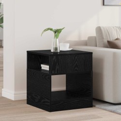 Table d'appoint Chêne noir 40,5 x 40 x 45 cm Bois d'ingénierie 632527632527