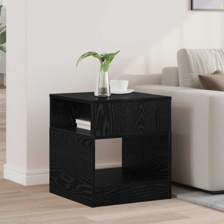 Table d'appoint Chêne noir 40,5 x 40 x 45 cm Bois d'ingénierie 632527632527