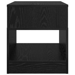 Table d'appoint Chêne noir 40,5 x 40 x 45 cm Bois d'ingénierie 632527632527