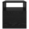 Table d'appoint Chêne noir 40,5 x 40 x 45 cm Bois d'ingénierie 632527632527