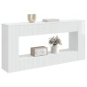 Table console Blanc Brillant 155 x 29 x 74 cm Bois d’ingénierie 632536632536