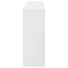 Table console Blanc Brillant 155 x 29 x 74 cm Bois d’ingénierie 632536632536