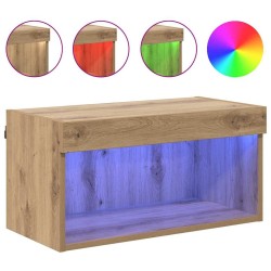 Ensemble meuble TV 60 x 30 x 30 cm Chêne artisanal 632539632539