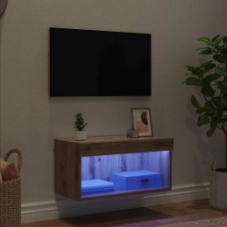 Ensemble meuble TV 60 x 30 x 30 cm Chêne artisanal 632539632539