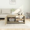 Table basse chêne sonoma 102x50x45 cm bois d'ingénierie 632540632540