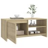 Table basse chêne sonoma 102x50x45 cm bois d'ingénierie 632540632540