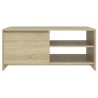 Table basse chêne sonoma 102x50x45 cm bois d'ingénierie 632540632540