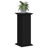 Support de Plante Chêne noir 33 x 33 x 80 cm Bois d'ingénierie 632544632544
