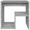 Table de chevet Sonoma gris 40x30x40 cm Bois d'ingénierie 632545632545