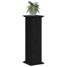 Support de Plante Chêne noir 33 x 33 x 100 cm Bois d'ingénierie 632547632547