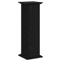 Support de Plante Chêne noir 33 x 33 x 100 cm Bois d'ingénierie 632547632547