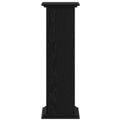 Support de Plante Chêne noir 33 x 33 x 100 cm Bois d'ingénierie 632547632547