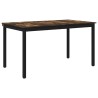 Table de salle à manger / Table de repas 140 x 80 x 75 cm MÉTAL 632555632555