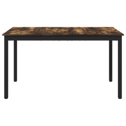 Table de salle à manger / Table de repas 140 x 80 x 75 cm MÉTAL 632555632555