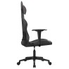 Chaise de jeu Noir et gris Similicuir 632557632557