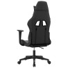 Chaise de jeu Noir et gris Similicuir 632557632557