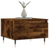 Tables basses 2 pcs chêne fumé 50x46x35 cm bois d'ingénierie 632558632558