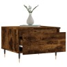 Tables basses 2 pcs chêne fumé 50x46x35 cm bois d'ingénierie 632558632558