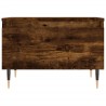 Tables basses 2 pcs chêne fumé 50x46x35 cm bois d'ingénierie 632558632558