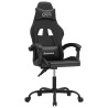 Chaise de jeu pivotante Noir Similicuir 632563632563