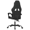 Chaise de jeu pivotante Noir Similicuir 632563632563