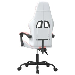 Chaise de jeu Blanc et rose Similicuir 632569632569