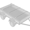 Support de bâche pour remorques 3 pc Argenté 102-155 cm 632572632572