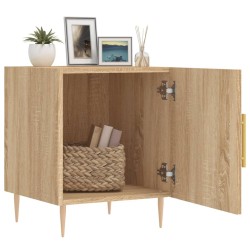 Tables de chevet 2 pcs chêne sonoma 40x40x50 cm bois ingénierie 632577632577