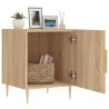 Tables de chevet 2 pcs chêne sonoma 40x40x50 cm bois ingénierie 632577632577
