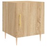 Tables de chevet 2 pcs chêne sonoma 40x40x50 cm bois ingénierie 632577632577