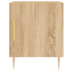 Tables de chevet 2 pcs chêne sonoma 40x40x50 cm bois ingénierie 632577632577
