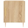 Tables de chevet 2 pcs chêne sonoma 40x40x50 cm bois ingénierie 632577632577