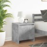 Tables de chevet 2pcs gris béton 45x34x44,5cm bois d’ingénierie 632582632582