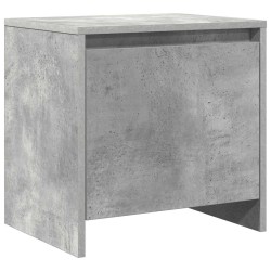 Tables de chevet 2pcs gris béton 45x34x44,5cm bois d’ingénierie 632582632582