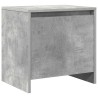 Tables de chevet 2pcs gris béton 45x34x44,5cm bois d’ingénierie 632582632582